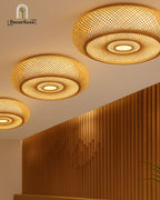 Plafonnier en Bamboo Naturel