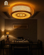 Plafonnier en Bamboo Naturel