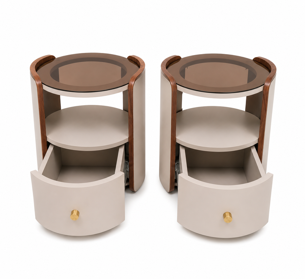 Pack duo Nocturne avec deux tables de chevet