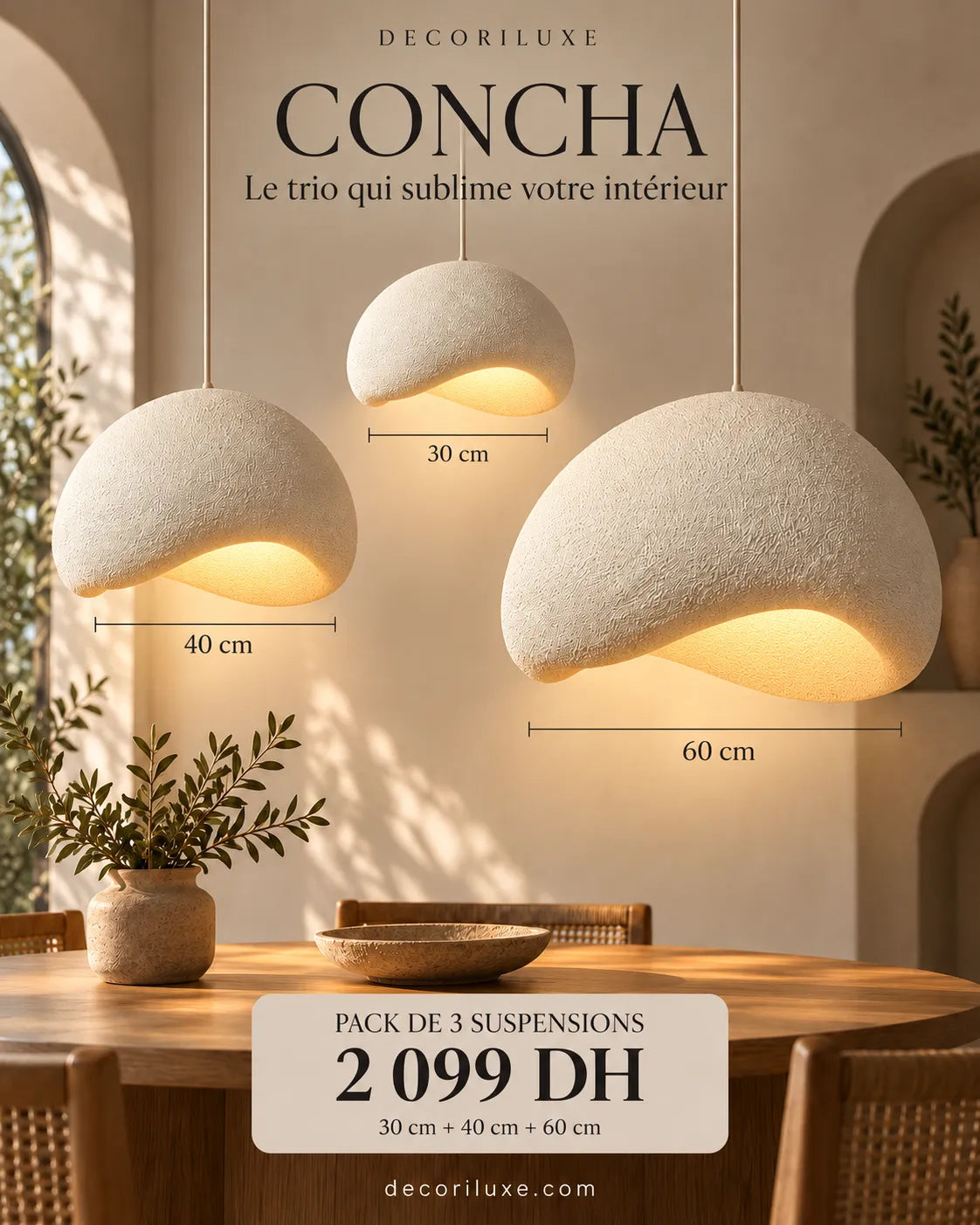 CONCHA (Lampe)
