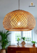 Lampe Suspension en Bambou – Design Naturel