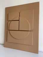 Tableau mural en relief Petals pour salon moderne