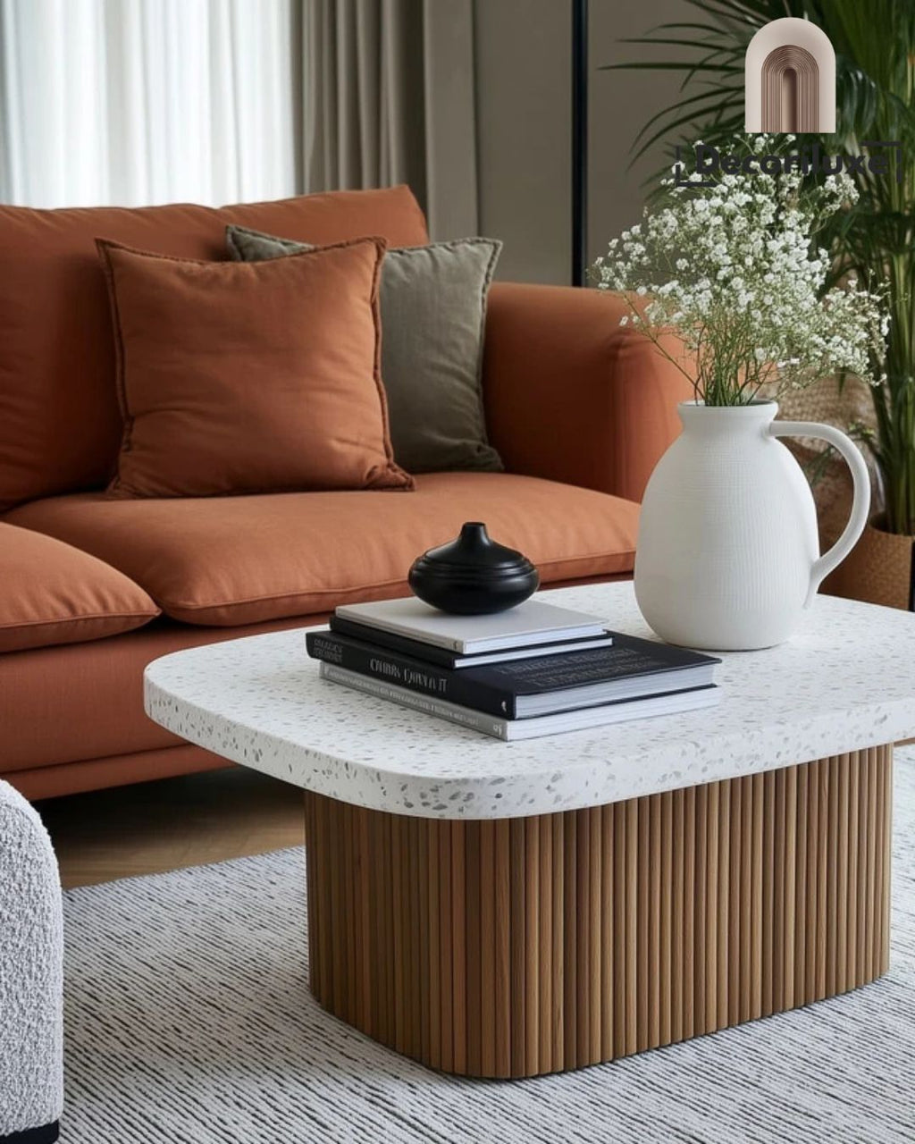 Table Basse TERRAZZO – Élégance Moderne et Design Naturel