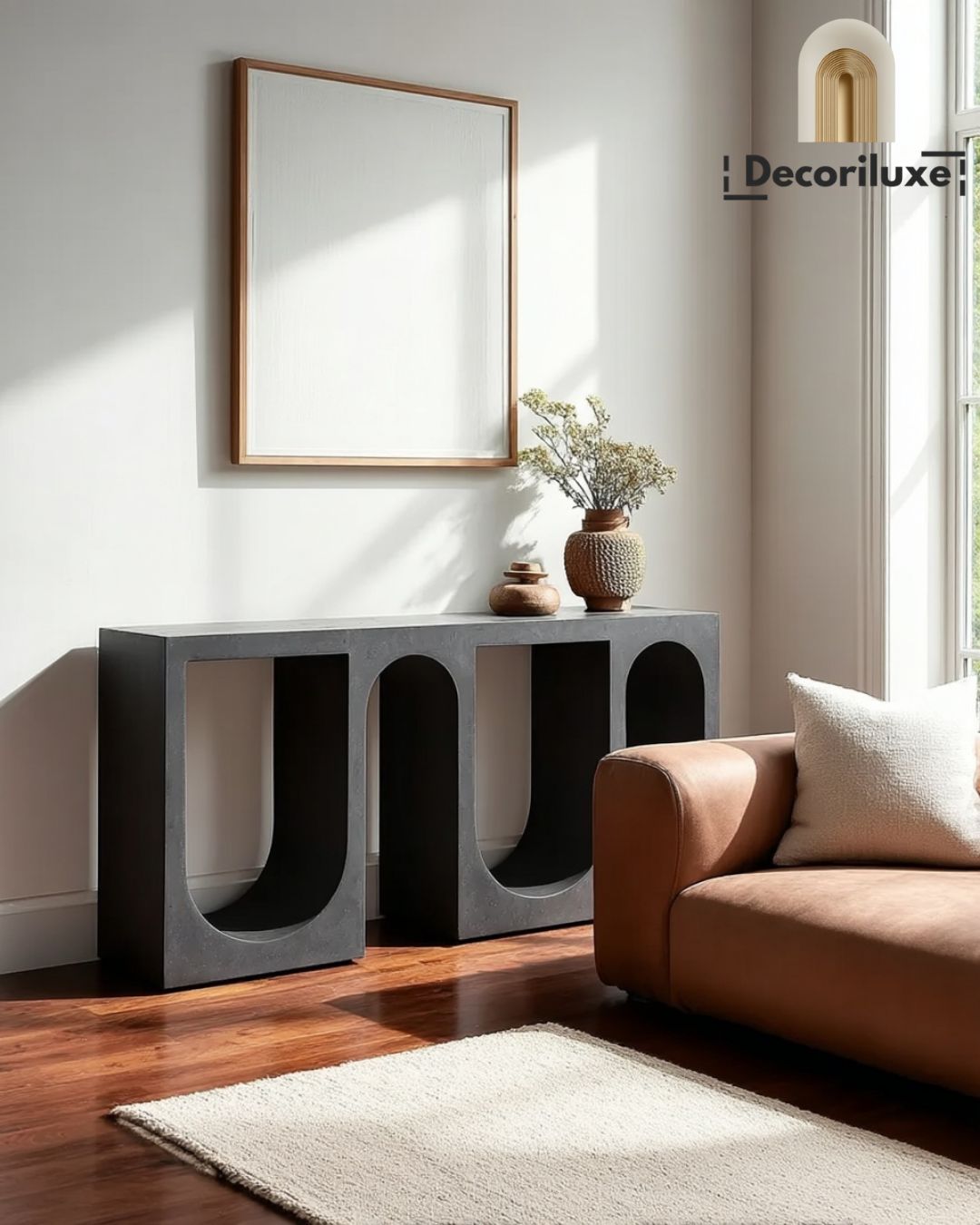 Console Roxbury – Design Minimaliste et Sculptural