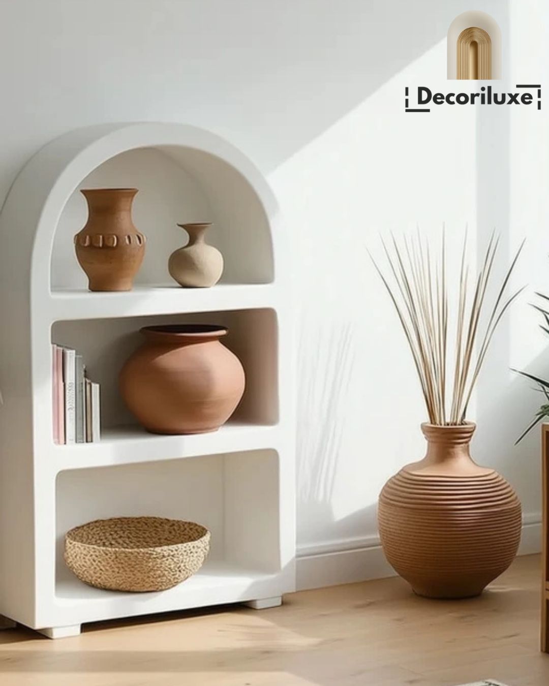 Niche Murale Minimaliste en Bois – Design Contemporain