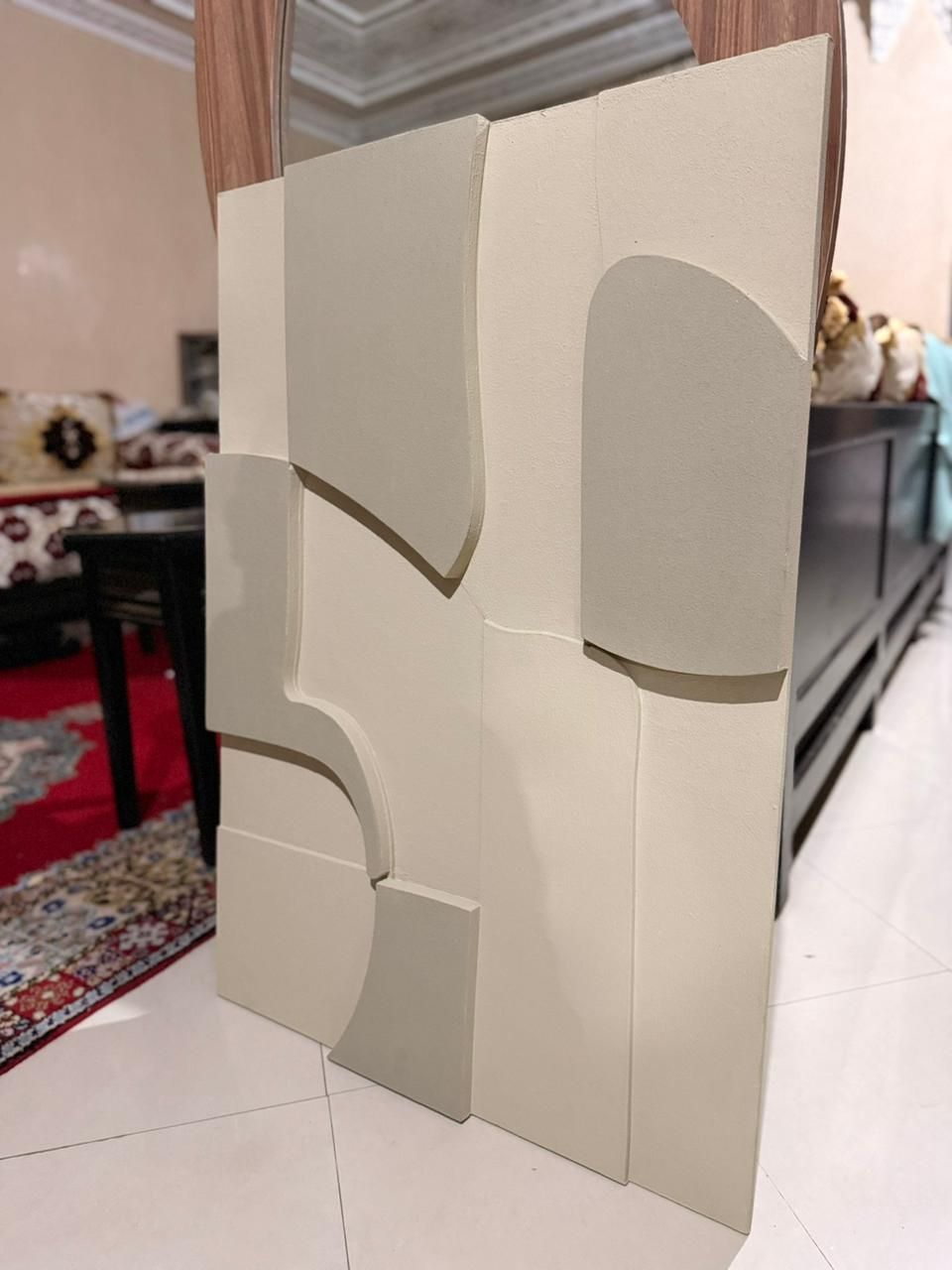 Décoration murale en relief – Style contemporain