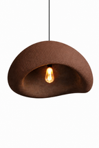 Suspension CONCHA Marron châtaigne 2175 – détail de la texture