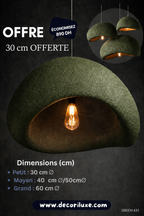 CONCHA Vert olive 431 – 30 cm offerte, économisez 890 DH