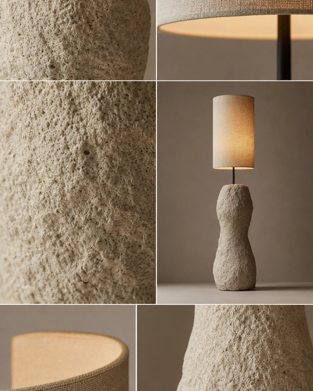 Lampadaire Nerea en polyester