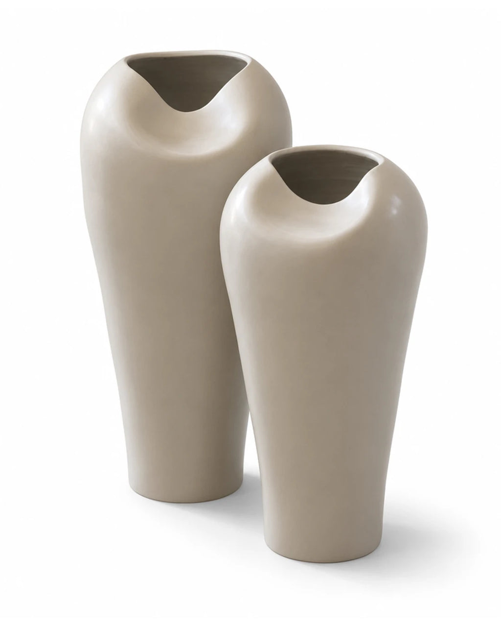 Vase decoratif Elara moderne vue alternative sur fond blanc