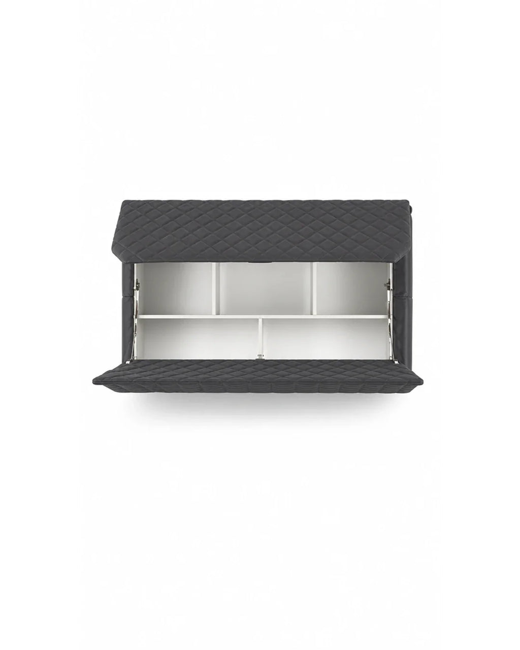 Etagere murale rectangulaire Nova sur fond blanc
