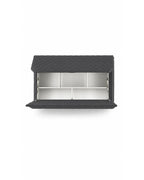 Etagere murale rectangulaire Nova sur fond blanc