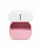 Table d'appoint Cora coloris Rose / Blanc sur fond blanc