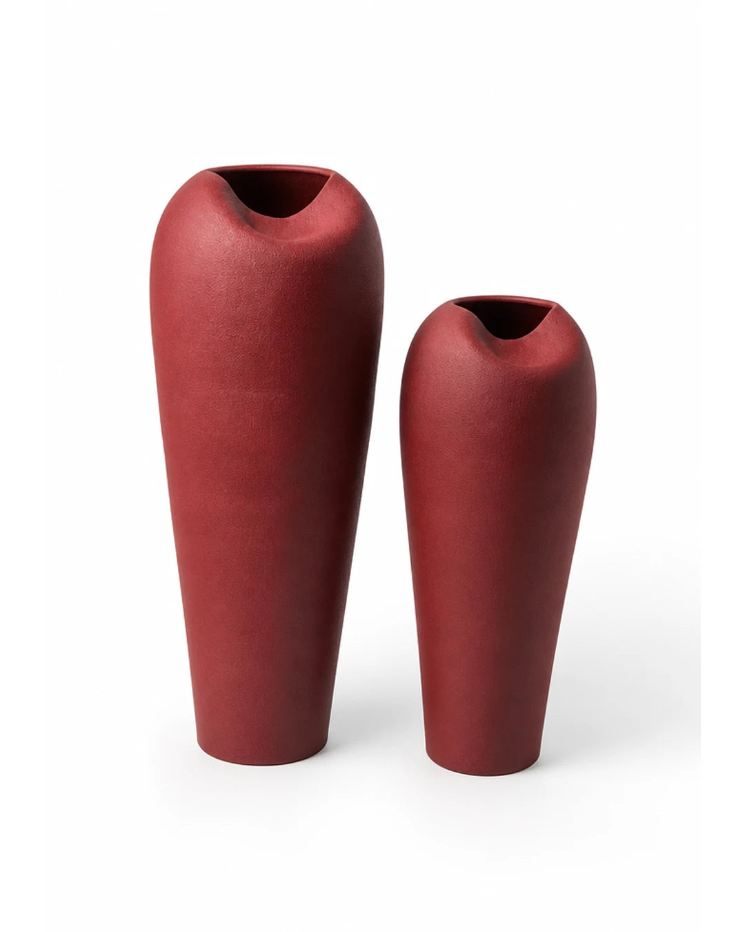 Vase decoratif Elara moderne sur fond blanc