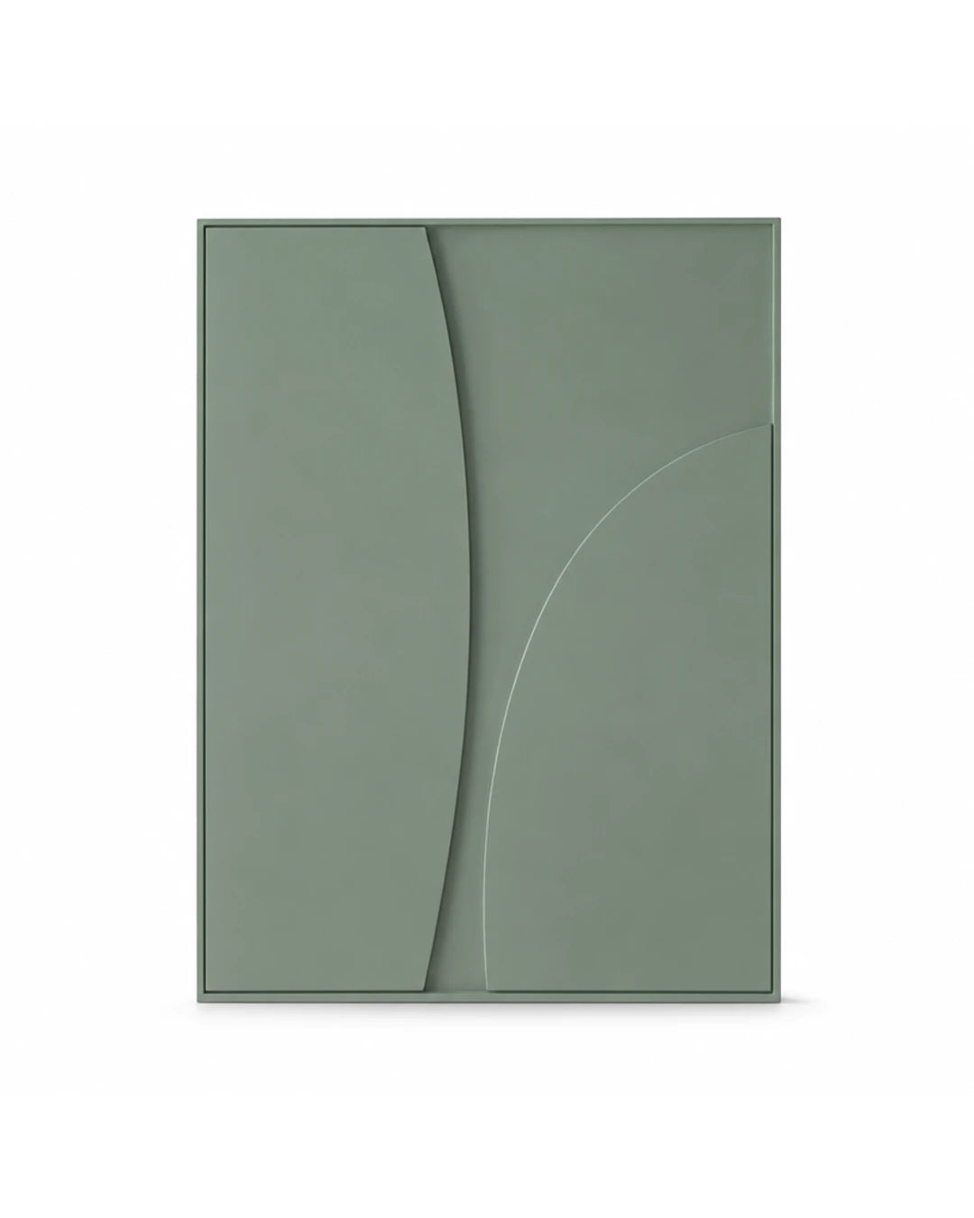 Tableau mural Reliefa 3D sur fond blanc