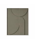 Tableau mural Arvia 3D sur fond blanc