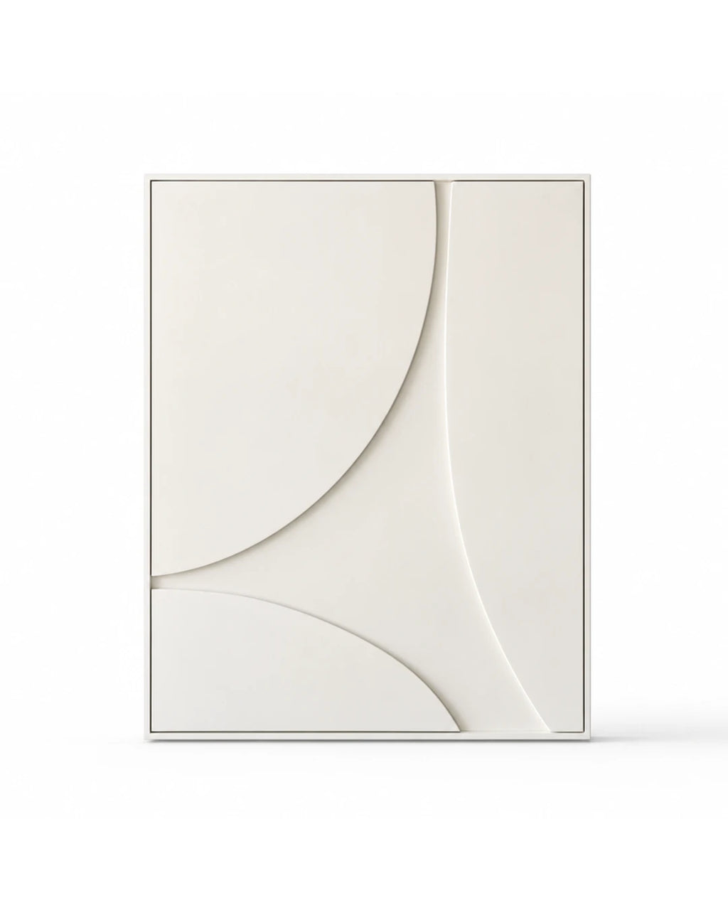 Tableau mural Ondara 3D sur fond blanc