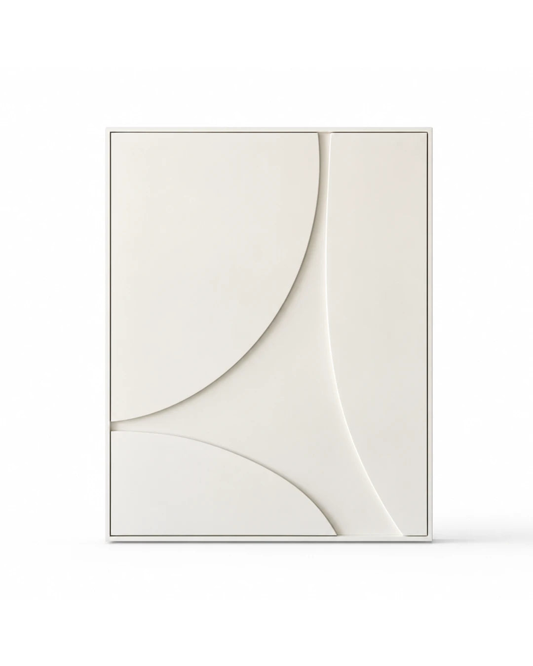 Tableau mural Ondara 3D sur fond blanc