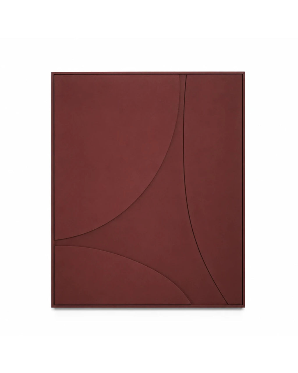 Tableau mural Calma 3D sur fond blanc