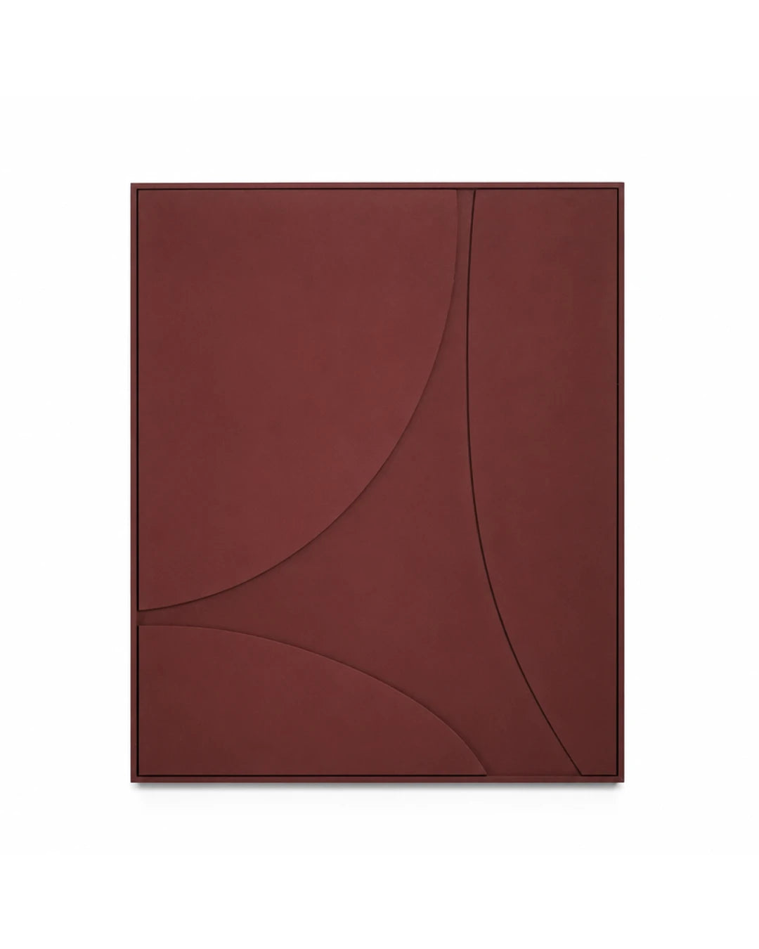 Tableau mural Calma 3D sur fond blanc
