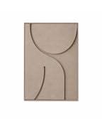 Tableau mural Avelis 3D sur fond blanc