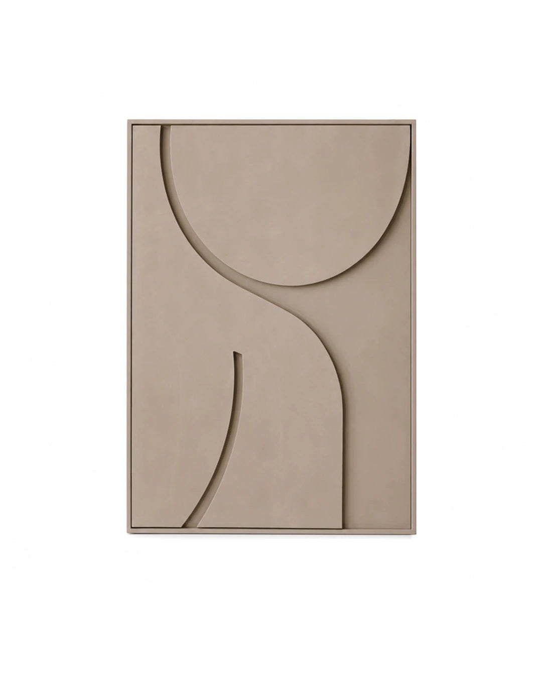 Tableau mural Avelis 3D sur fond blanc