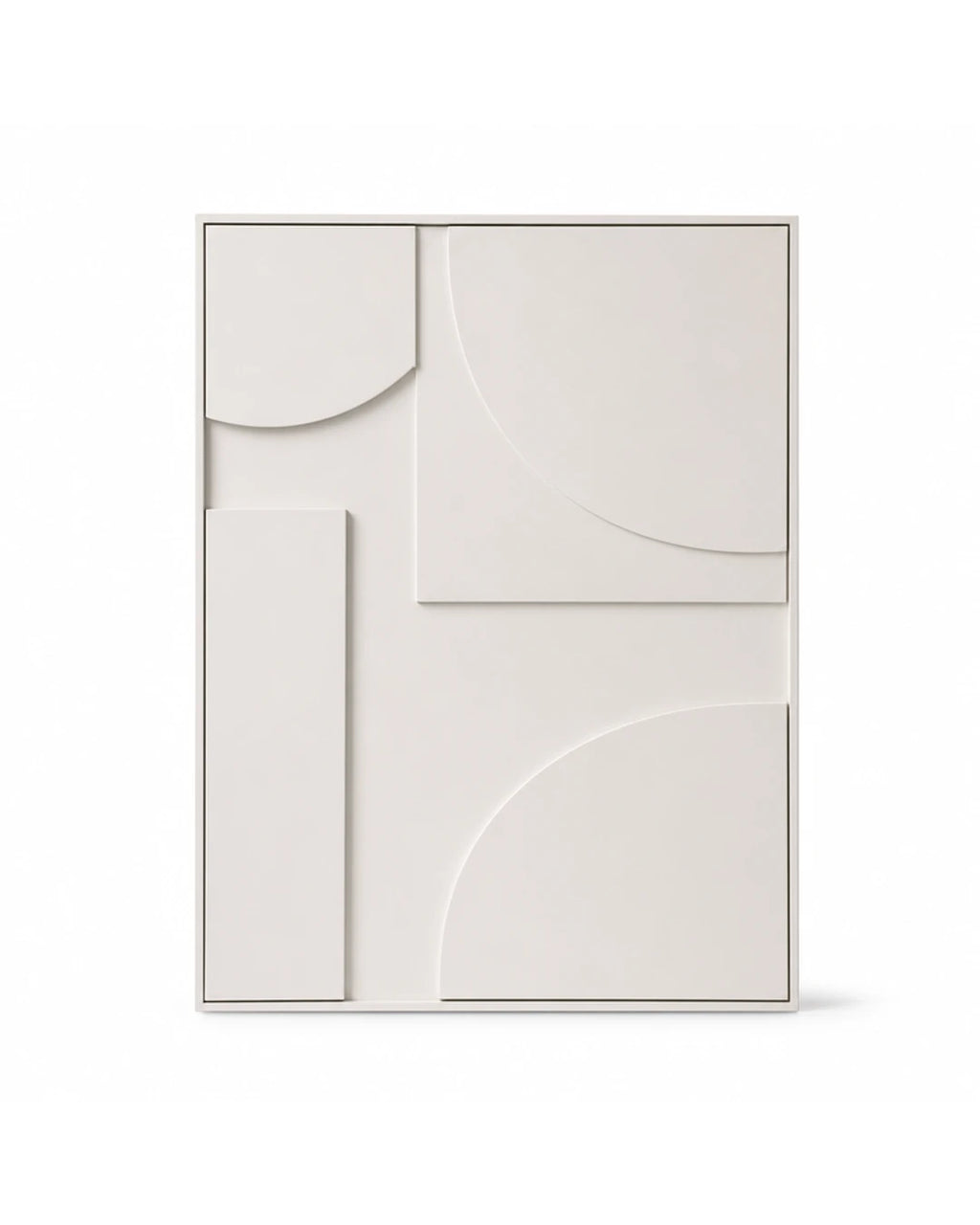 Tableau mural Lunea 3D sur fond blanc