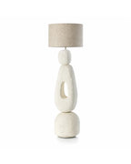 Lampadaire Christie XL - silhouette sculpturale blanche