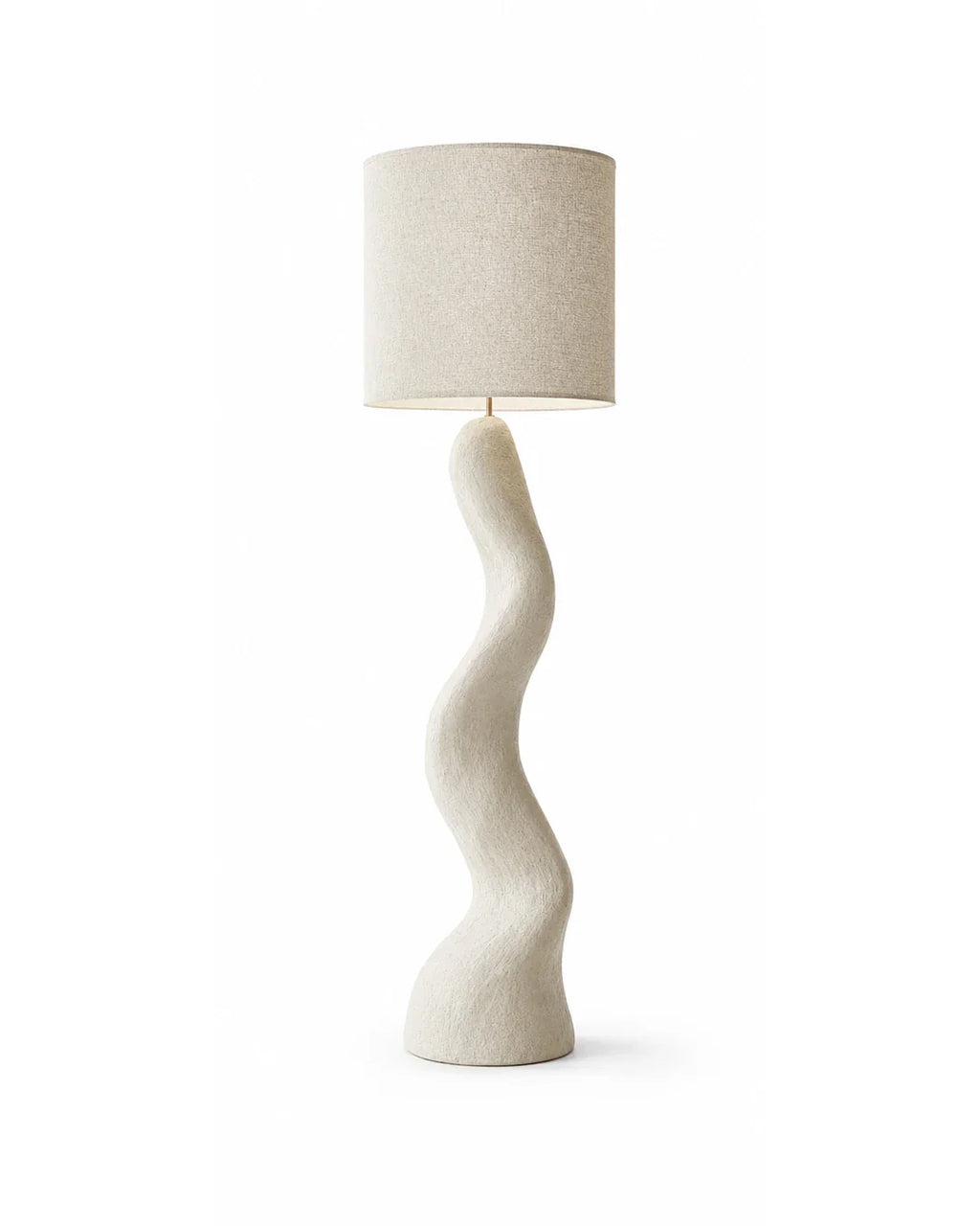 Lampadaire Elio en polyester sur fond blanc