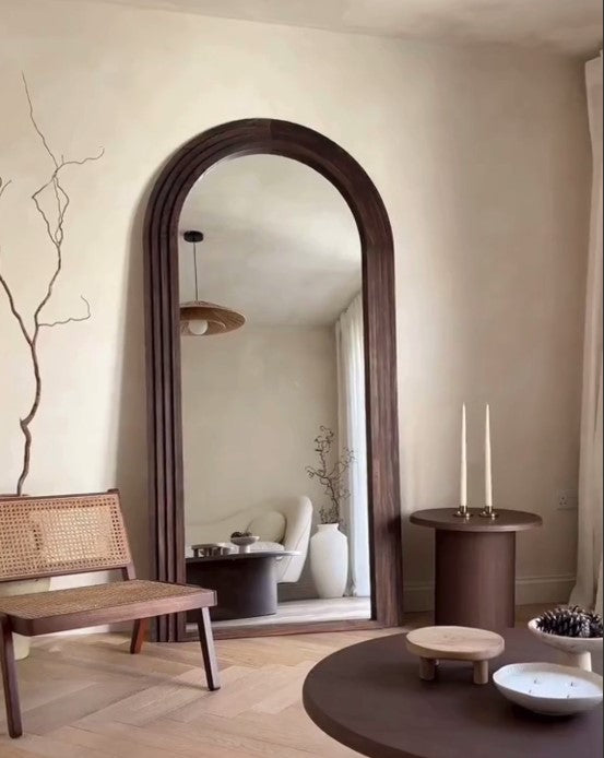 Miroir Mural en Arche – Bois MDF